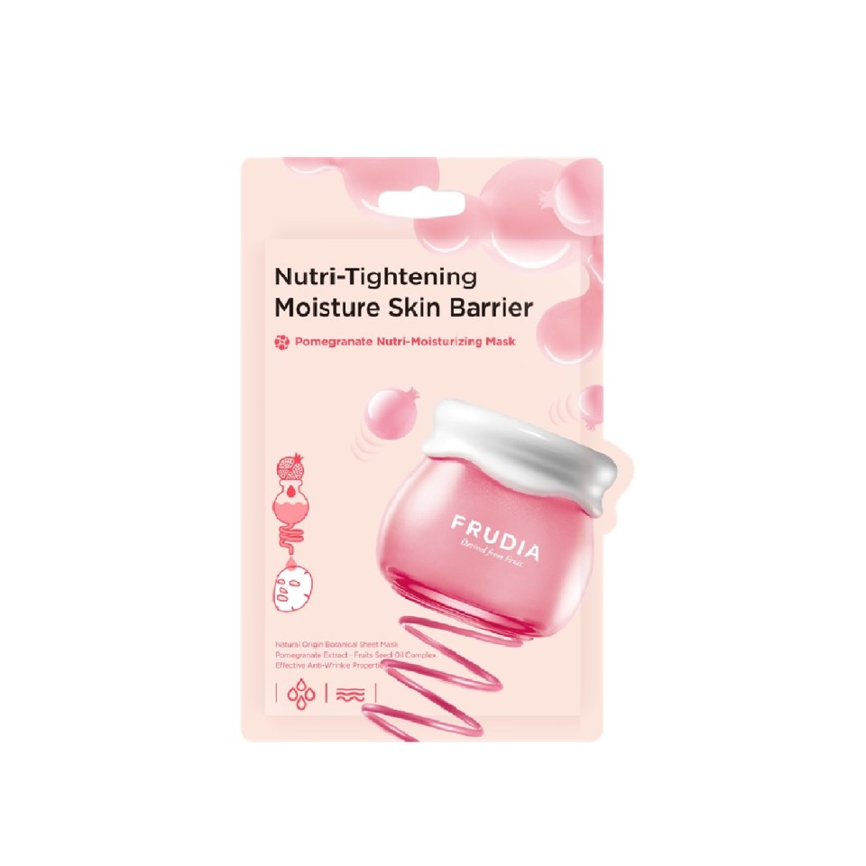 NUTRI-MOISTURIZING MASK 10'S (POMEGRANATE)