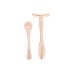 FACIAL MASSAGER CARE SET 2PCS (ROSE PINK)