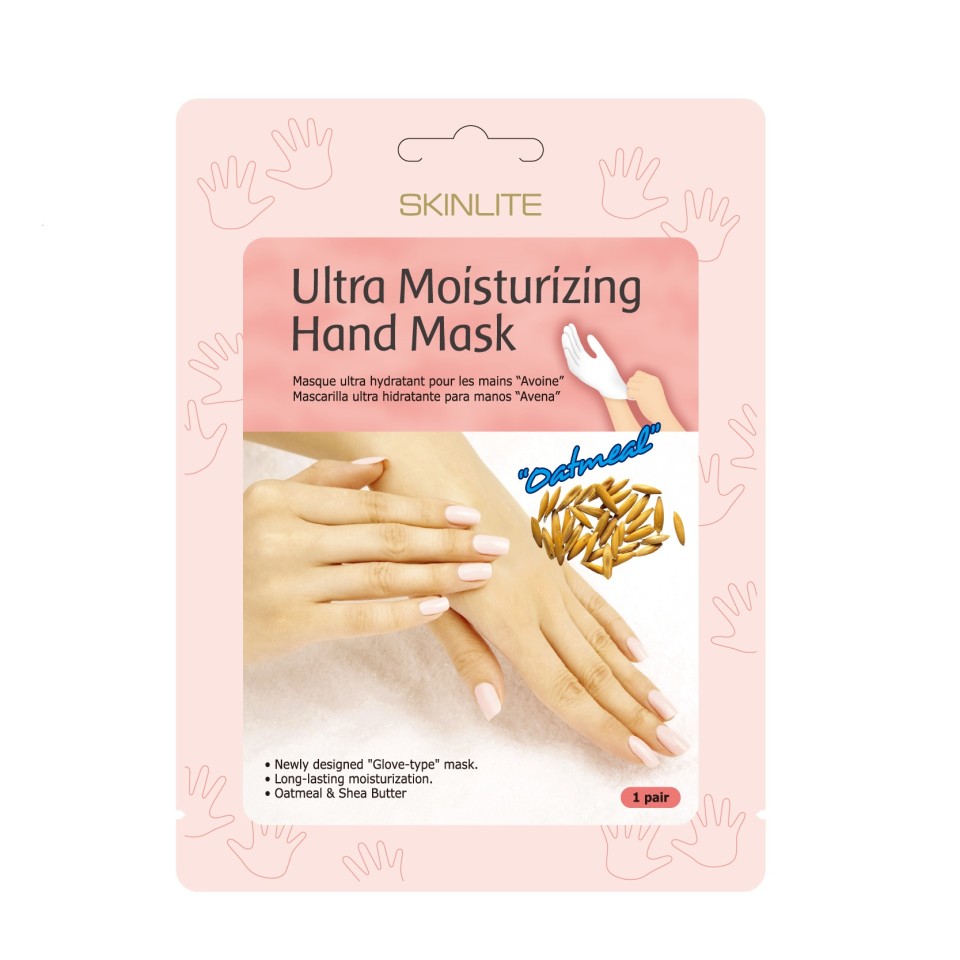 ULTRA MOISTURIZING HAND MASK 1'S (OATMEAL)