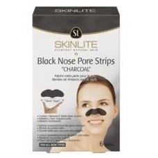 BLACK NOSE PORE STRIPS 6'S (CHARCOAL)