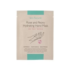 ROSE & PEONY HYDRATING HAND MASK 18ML